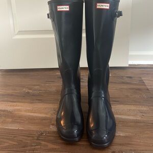 Hunter Navy Women's Winter & Rain Boots